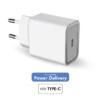 Chargeur Maison USB C PD 25W Power Delivery Garanti à Vie Blanc Force Power Lite -Force Mobility Shop fplics1c25wpdw main