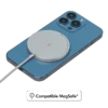 Chargeur Induction Garantie à Vie Compatible MagSafe 15W Blanc Force Power 1 Chargeur Induction Garantie à Vie Compatible MagSafe 15W Blanc Force Power -Force Mobility Shop fpmsindpad15ww main