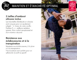 Ecouteurs Intra True Wireless Garanti à Vie Force Play 2 ANC Réduction De Bruit + ENC Technologie Anti-bruit 100% Plastique Recyclé Blanc Force Play -Force Mobility Shop fpytwsintraancrw 2024 05 fr