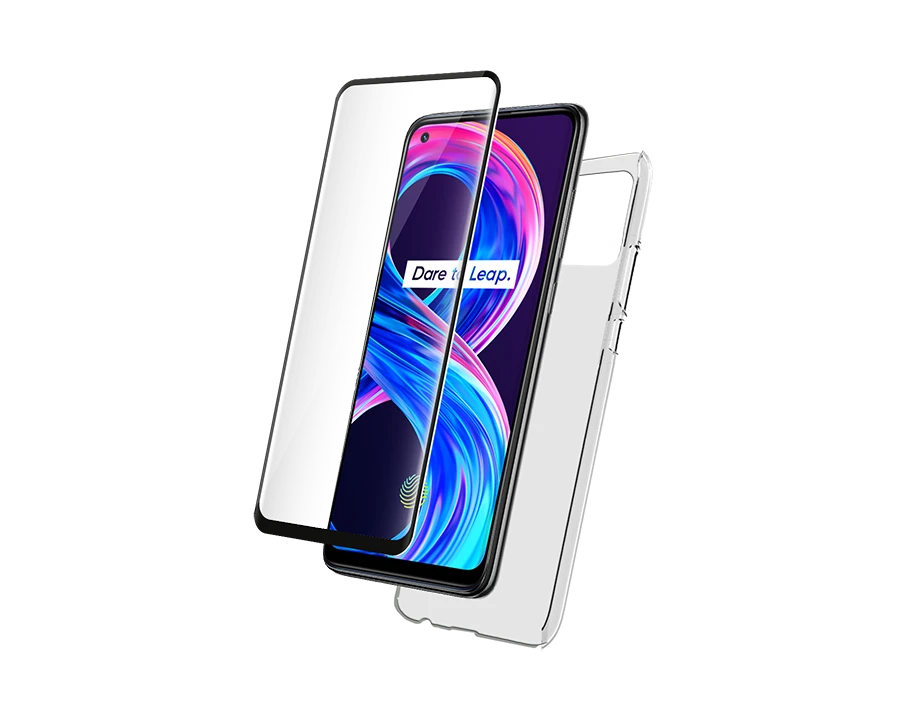 Pack RealMe 8 Pro 4G Coque Transparente + Verre Trempé Bigben 3 Pack RealMe 8 Pro 4G Coque Transparente + Verre Trempé Bigben