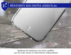 Coque Renforcée Apple IPhone 14 Plus PULSE Made In France Garantie à Vie Transparente Force Case 13 Coque Renforcée Apple IPhone 14 Plus PULSE Made In France Garantie à Vie Transparente Force Case -Force Mobility Shop pulse 05 3